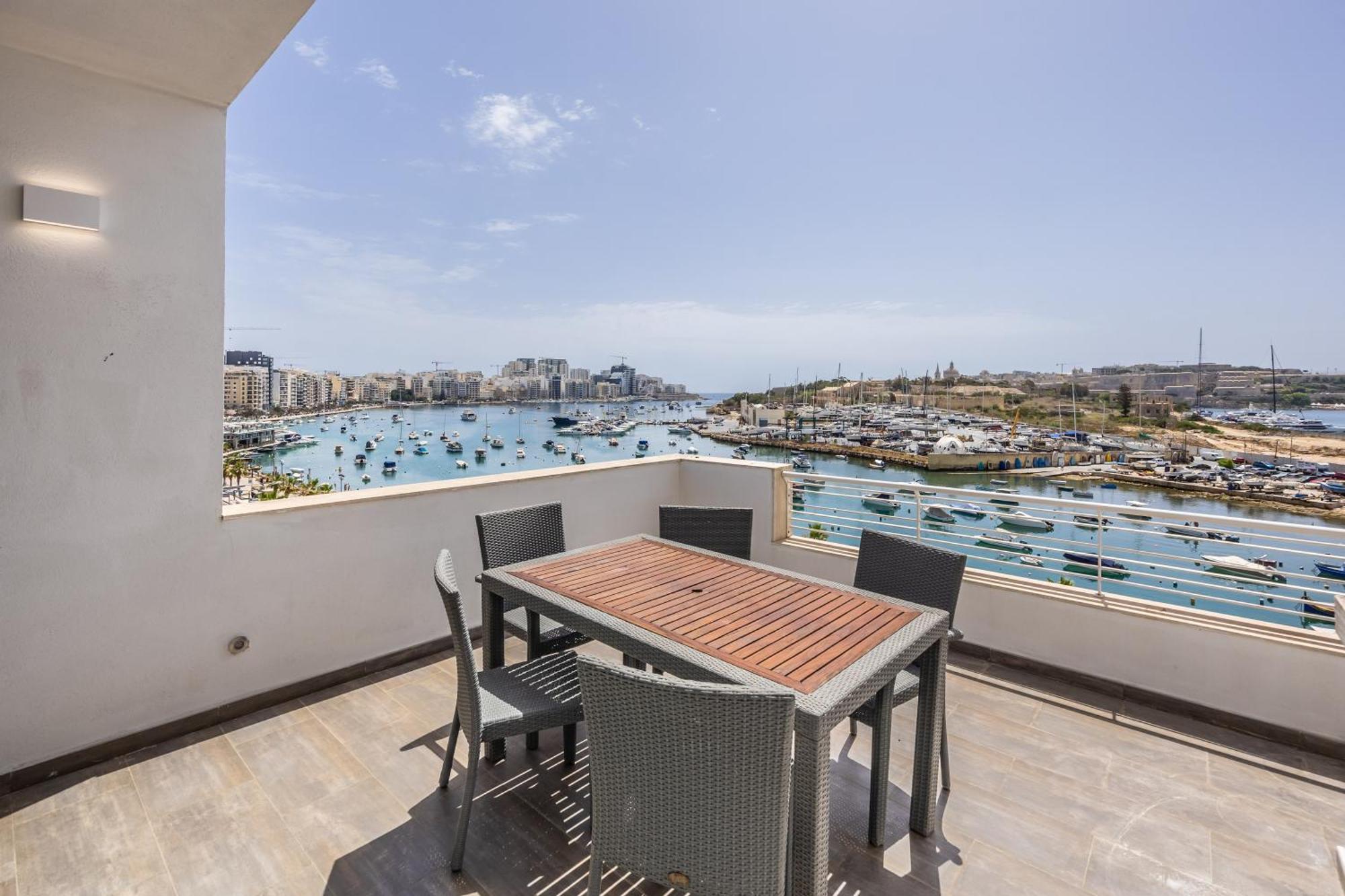 New Duplex Penthouse W Breathtaking Views By Sf Homes Gzira المظهر الخارجي الصورة